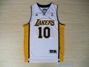 Maillot NBA Pas Cher Los Angeles Lakers Steve Nash 10 Blanc