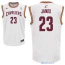 Maillot NBA Pas Cher Cleveland Cavaliers LeBron James 23 Blanc