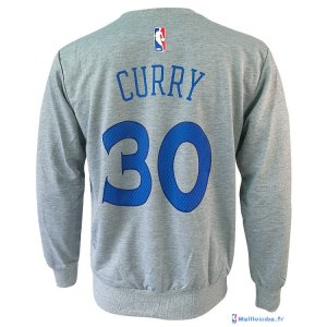 Maillot NBA Pas Cher Golden State Warriors Stephen Curry 30 ML Bleu