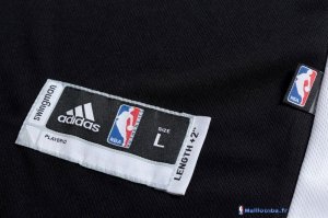 Maillot NBA Pas Cher Golden State Warriors Kevin Durant 35 Noir Blanc