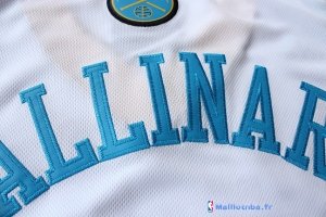 Maillot NBA Pas Cher Denver Nuggets Danilo Gallinari 8 Blanc