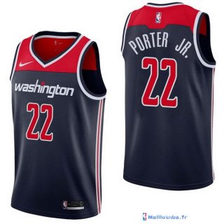 Maillot NBA Pas Cher Washington Wizards Otto Porter Jr 22 Marine Statement 2017/18