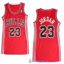 Maillot NBA Pas Cher Chicago Bulls Femme Michael Jordan 23 Rouge