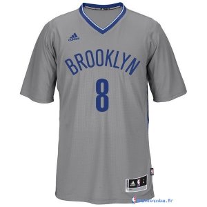 Maillot NBA Pas Cher Brooklyn Nets Deron Michael Williams 8 Gris MC