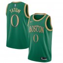 Boston Celtics Jayson Tatum Nike Kelly Green 2019/20 Finished City Edition Swingman Jersey