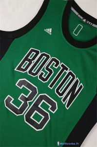 Maillot NBA Pas Cher Boston Celtics Marcus Smart 36 Vert Noir