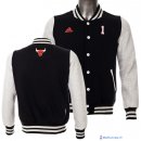 Survetement En Laine NBA Chicago Bulls Derrick Rose 1 Noir