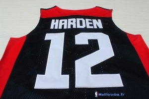 Maillot NBA Pas Cher USA 2012 James Harden 12 Noir