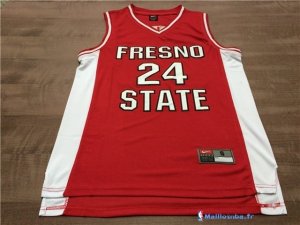 Maillot NCAA Pas Cher Fresno State George 24 Rouge