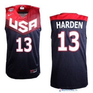 Maillot NBA Pas Cher USA 2014 Harden 13 Noir