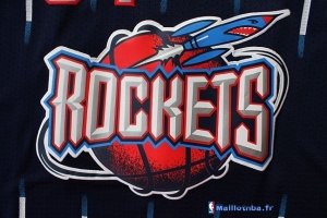 Maillot NBA Pas Cher Houston Rockets Hakeem Abdul Olajuwon 34 Bleu