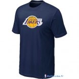 T-Shirt NBA Pas Cher Los Angeles Lakers Tinta Bleu