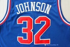 Maillot NBA Pas Cher All Star 1992 Joe Johnson 32 Bleu