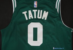 Maillot NBA Pas Cher Boston Celtics Jayson Tatum 0 Vert 2017/18