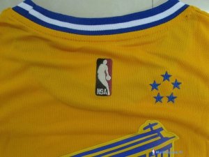 Maillot NBA Pas Cher Golden State Warriors Junior Stephen Curry 30 Or