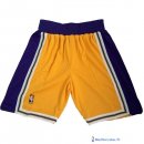 Pantalon NBA Pas Cher Los Angeles Lakers Jaune