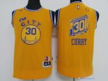 Maillot NBA Pas Cher Golden State Warriors Junior Stephen Curry 30 Or