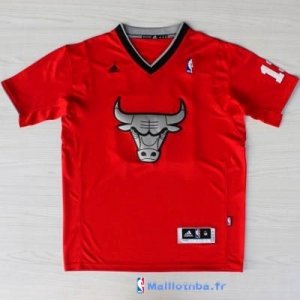 Maillot NBA Pas Cher Noël Chicago Bulls Noah 13 Rouge