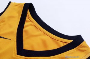 Maillot NBA Pas Cher Indiana Pacers Victor Oladipo 4 Jaune Statement 2017/18