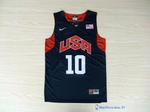 Maillot NBA Pas Cher USA 2012 Bryant 10 Noir