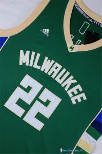 Maillot NBA Pas Cher Milwaukee Bucks Khris Middleton 22 Vert