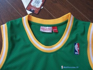 Maillot NBA Pas Cher Seattle Supersonics Shawn Kemp 40 Vert