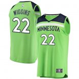 Minnesota Timberwolves Andrew Wiggins Fanatics Branded Neon Green Fast Break Replica Jersey - Statement Edition