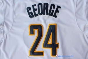 Maillot NBA Pas Cher Noël Indiana Pacers George 24 Blanc