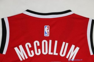 Maillot NBA Pas Cher Portland Trail Blazers 2016 C.J.McCollum 3 Rouge