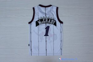 Maillot NBA Pas Cher Toronto Raptors Tracy McGrady 1 Retro Bleu