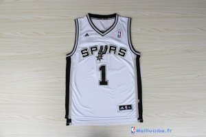 Maillot NBA Pas Cher San Antonio Spurs Tracy McGrady 1 Blanc