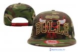 Bonnet NBA Chicago Bulls 2016 Camouflage Vert