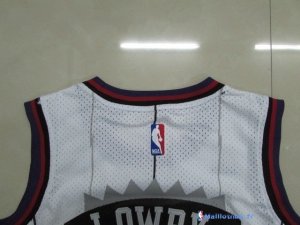 Maillot NBA Pas Cher Toronto Raptors Junior Kyle Lowry 7 Retro Blanc