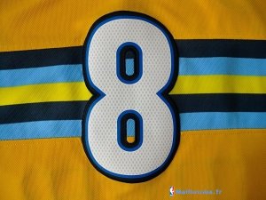 Maillot NBA Pas Cher Denver Nuggets Danilo Gallinari 8 Jaune