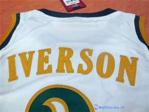 Maillot NCAA Pas Cher Bethel Park Allen Iverson 3 Retro Blanc