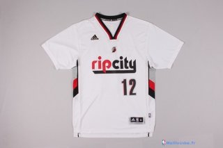 Maillot NBA Pas Cher Portland Trail Blazers LaMarcus Aldridge 12 Blanc MC