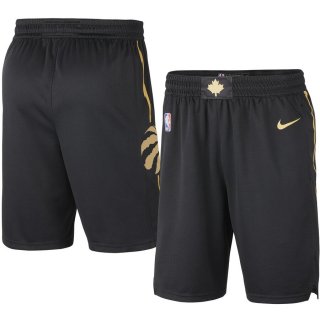 Toronto Raptors Nike Black 2019/20 City Edition Swingman Shorts