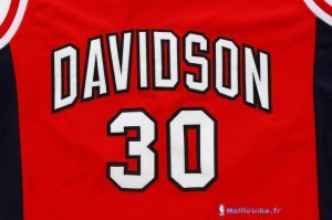 Maillot NCAA Pas Cher Davidson Stephen 30 Curry Rouge