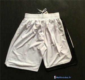 Pantalon NBA Pas Cher Miami Heat Retro Blanc