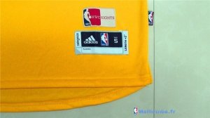 Maillot NBA Pas Cher Golden State Warriors Kevin Durant 35 City Jaune