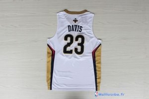 Maillot NBA Pas Cher New Orleans Pelicans Anthony Davis 23 Blanc