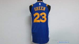 Maillot NBA Pas Cher Golden State Warriors Draymond Green 23 Bleu 2017/18