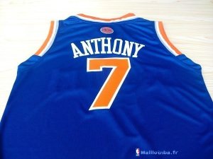 Maillot NBA Pas Cher New York Knicks Carmelo Anthony 7 Bleu