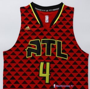 Maillot NBA Pas Cher Atlanta Hawks Paul Millsap 4 Rouge