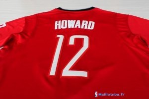 Maillot NBA Pas Cher Noël Houston Rockets Rouge Howard 12