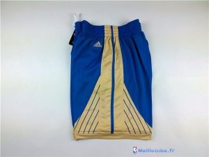 Pantalon NBA Pas Cher Golden State Warriors Bleu 2015 Noël
