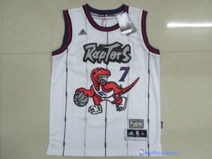 Maillot NBA Pas Cher Toronto Raptors Junior Kyle Lowry 7 Retro Blanc