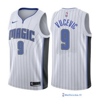 Maillot NBA Pas Cher Orlando Magic Nikola Vucevic 9 Blanc Association 2017/18