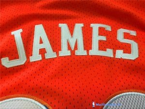 Maillot NBA Pas Cher Cleveland Cavaliers LeBron James 23 Orange