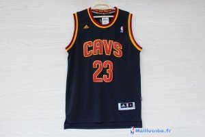 Maillot NBA Pas Cher Cleveland Cavaliers LeBron James 23 Bleu